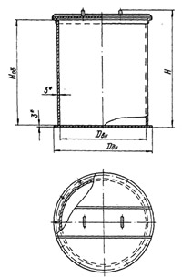 Баки и резервуары ТЭС И АЭС цилиндрические вертикальные (чертеж 1)